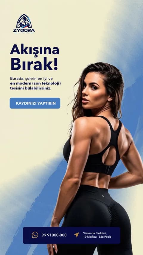 Fitness 3 · Fitness-24 · Story şablon önizlemesi
