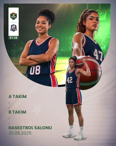 Basketbol Kız 1 · 03-08 şablon önizlemesi