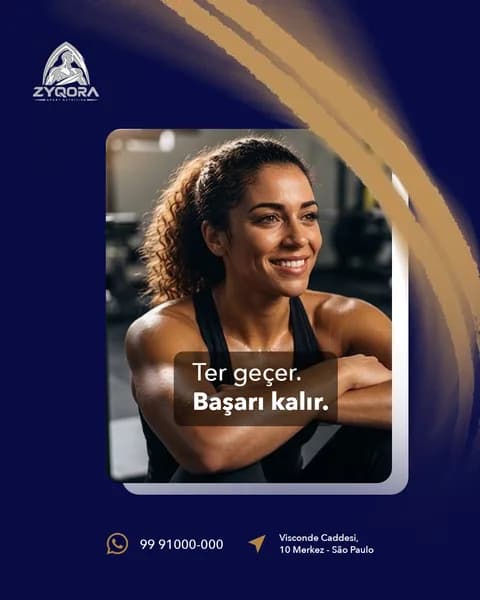 Fitness 3 · Fitness-25 şablon önizlemesi