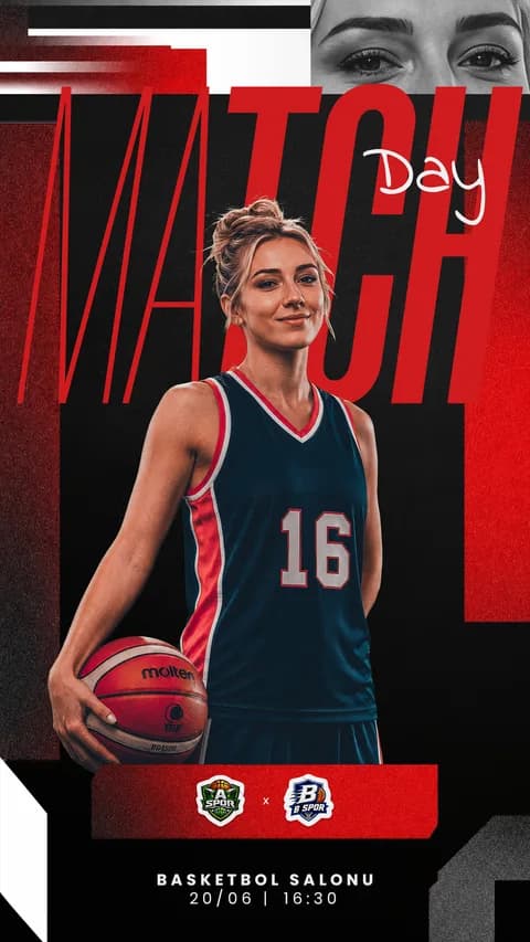 Basketbol Kız 2 · 04-01 · Story şablon önizlemesi