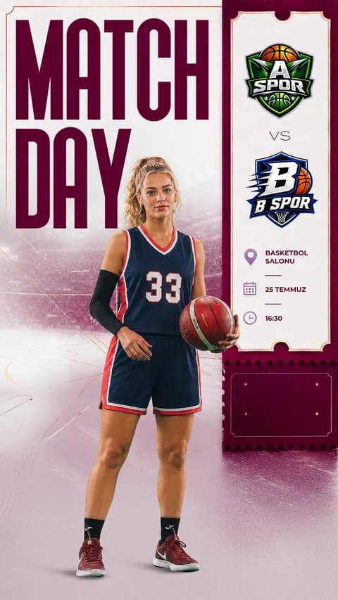 Basketbol Kız 1 · 26-08 · Story şablon önizlemesi