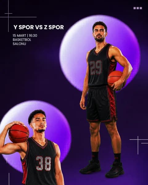 Basketbol Erkek 1 · 40-08 şablon önizlemesi