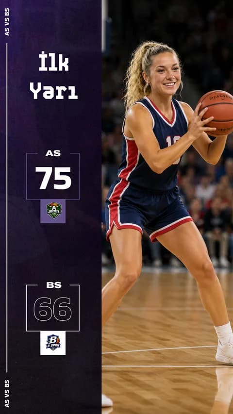 Basketbol Kız 1 · 39-08 · Story şablon önizlemesi