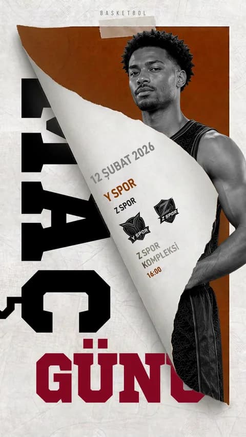 Basketbol Erkek 1 · 02-08 · Story şablon önizlemesi