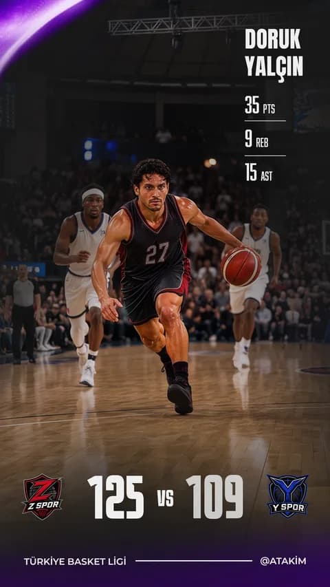 Basketbol Erkek 1 · 45-08 · Story şablon önizlemesi