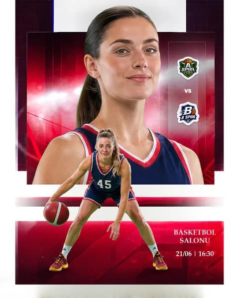 Basketbol Kız 2 · 18-01 şablon önizlemesi